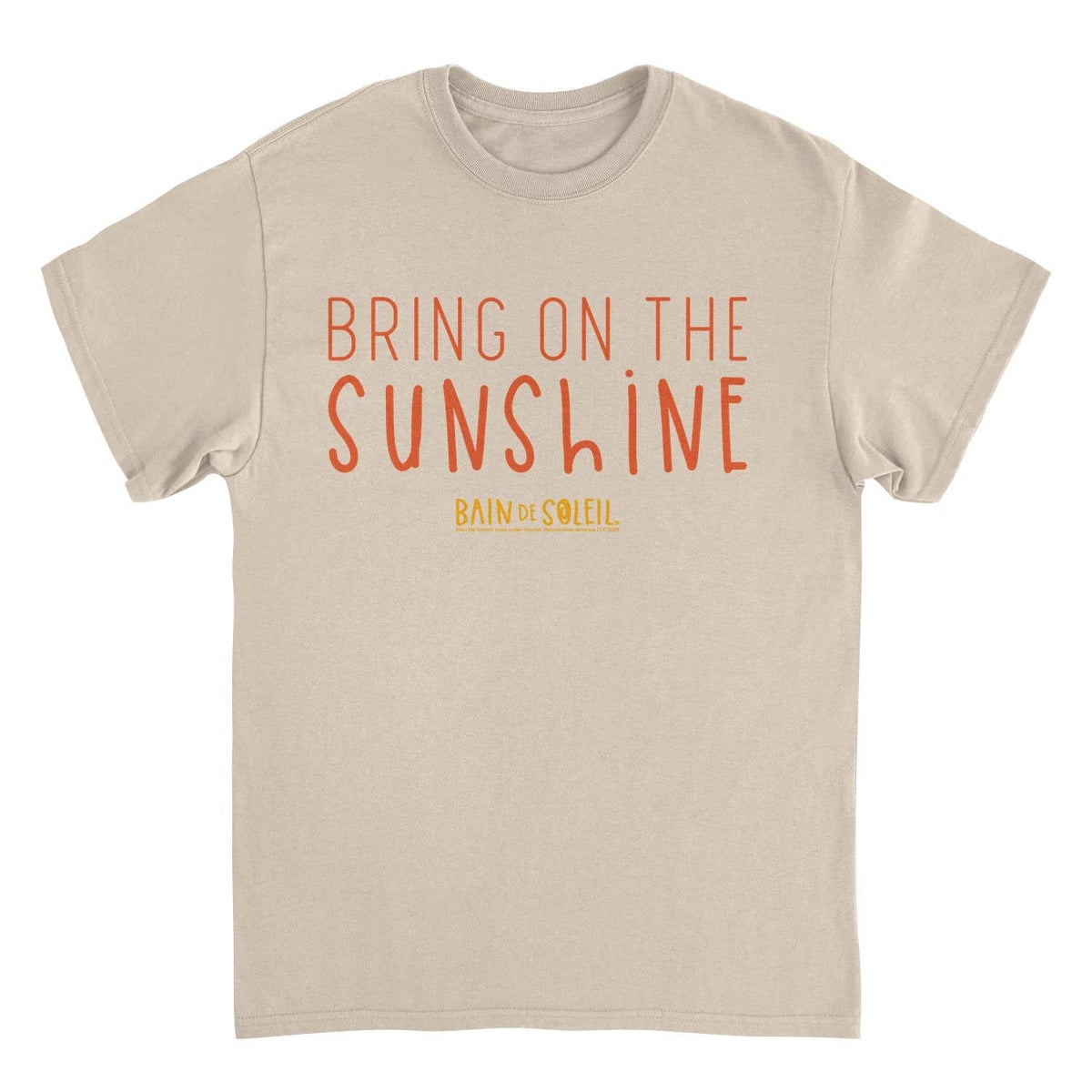 Bain De Soleil Bring On the Sunshine Retro Sunscreen Sand T-Shirt