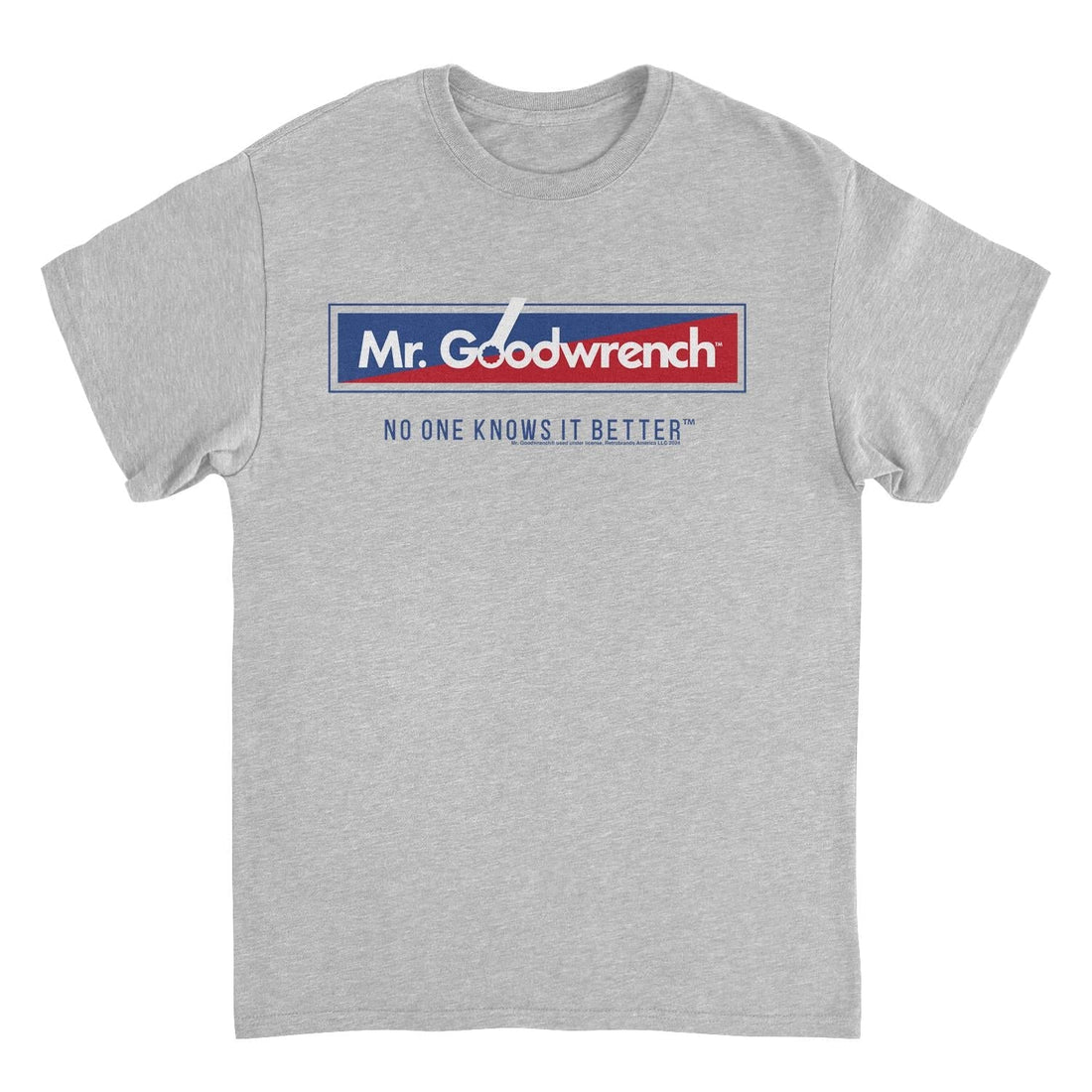 Mr Goodwrench No One Knows Sport Grey T-Shirt