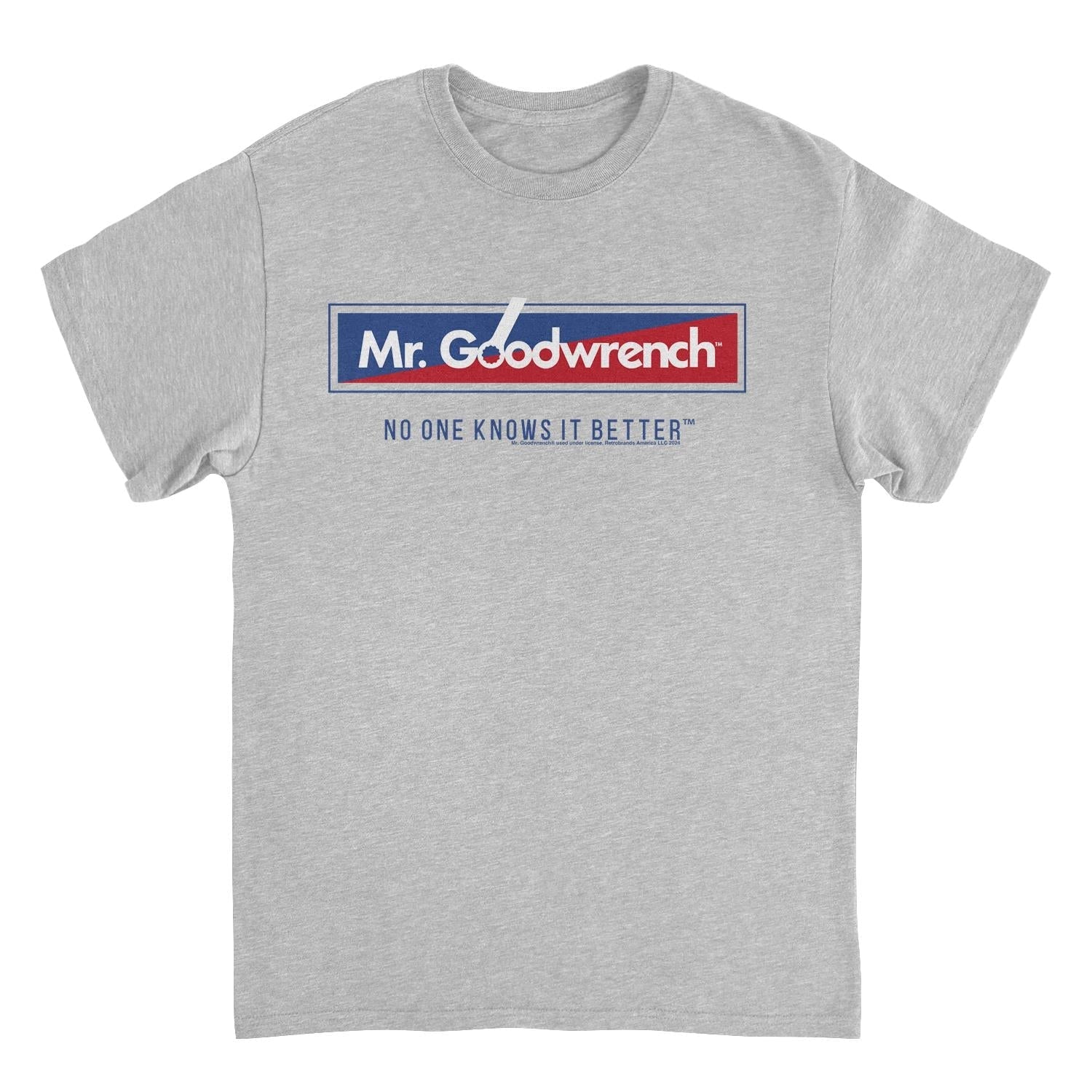 Mr Goodwrench No One Knows Sport Grey T-Shirt
