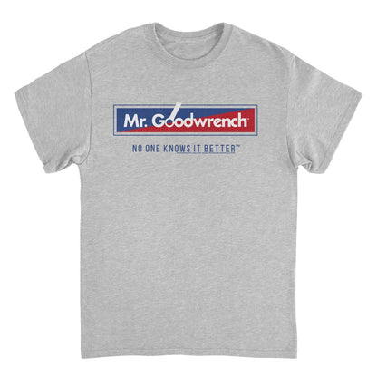 Mr Goodwrench No One Knows Sport Grey T-Shirt