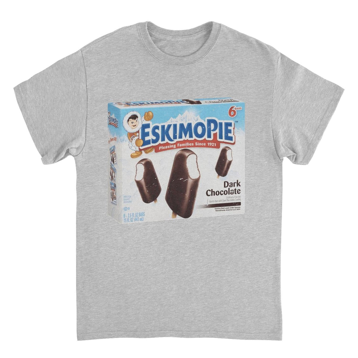 Eskimo Pie Dark Chocolate Ice Cream Sport Grey T-Shirt