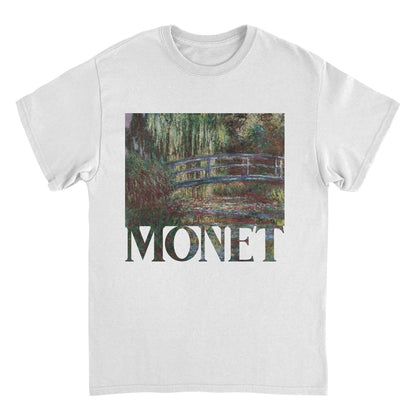 Classic Paintings Monet Water Lily Pond White T-Shirt