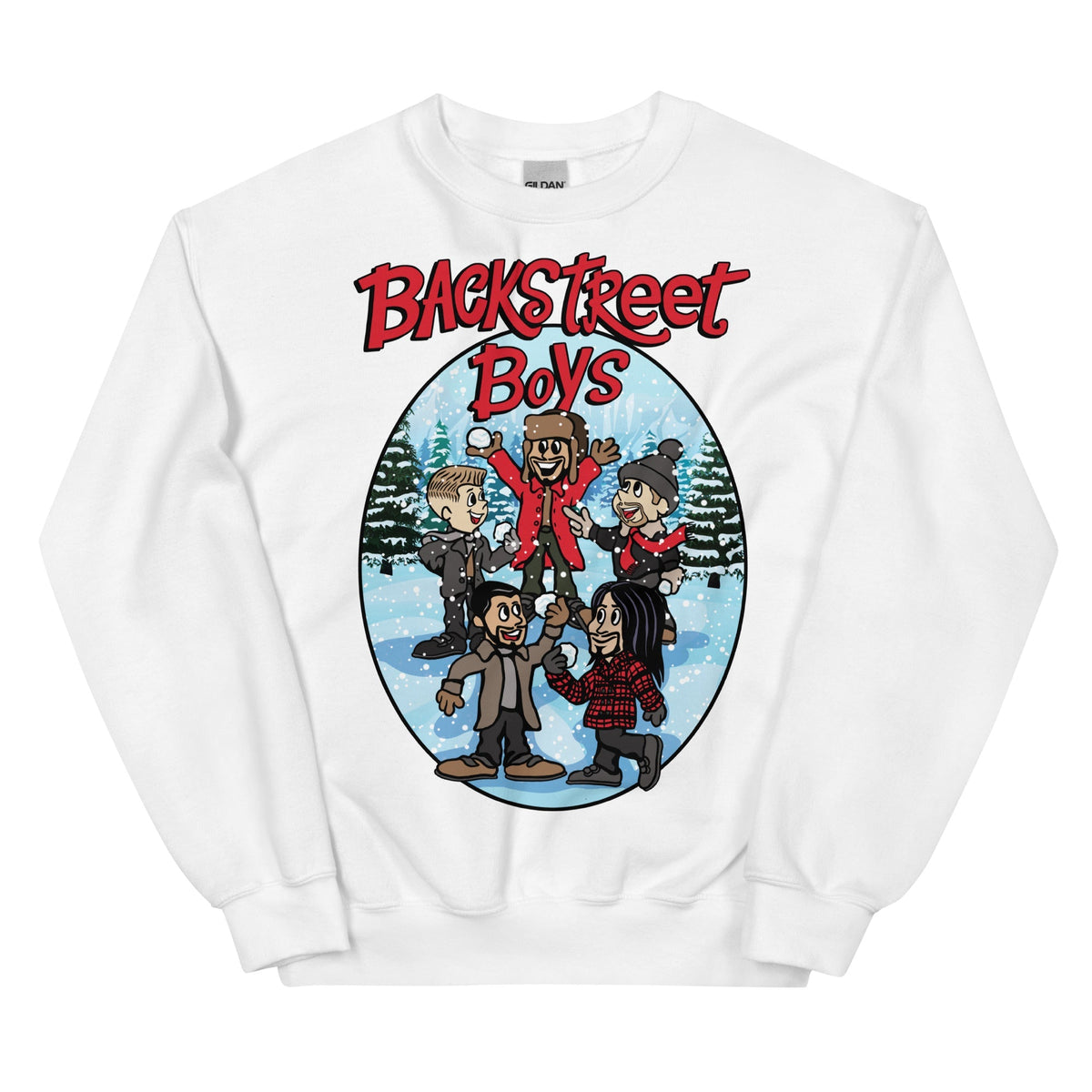 Backstreet Boys A Very Backstreet Christmas Sweatshirt