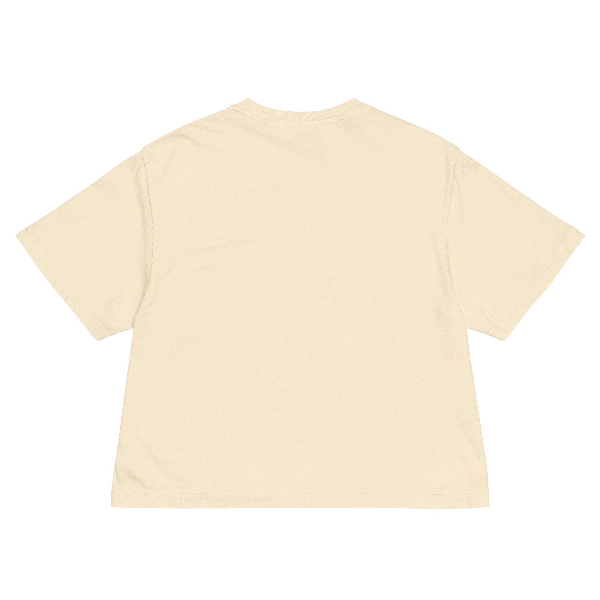 Backstreet Boys Wanted Mineral Wash Womens Crop Top