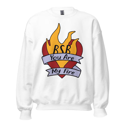 Backstreet Boys Hand Sketched Fire Sweatshirt