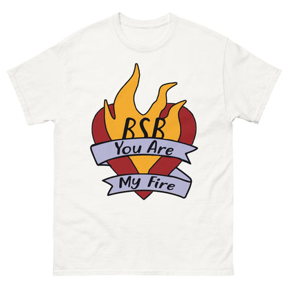 Backstreet Boys Hand Sketched Fire T-Shirt