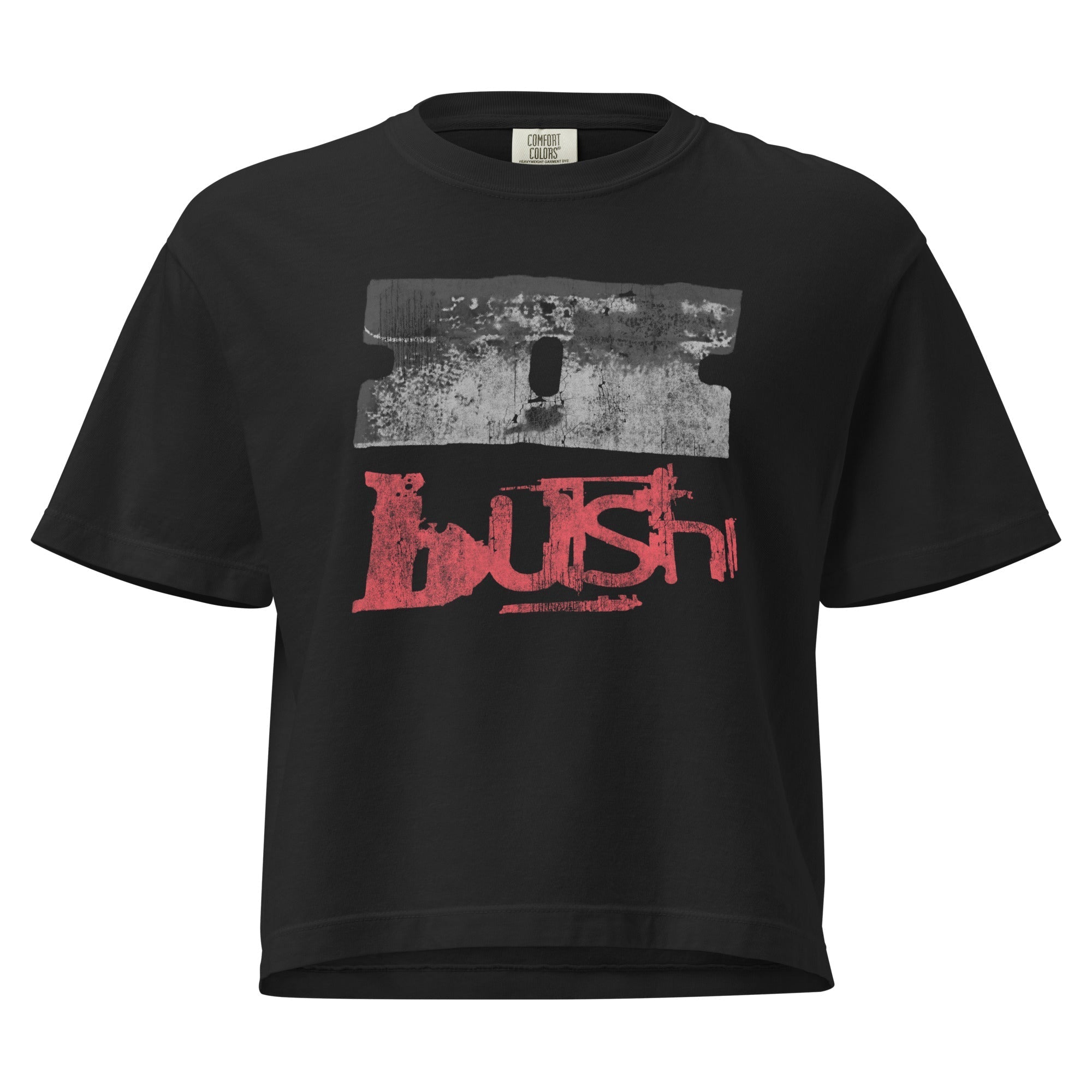 Bush Straight No Chaser Mineral Wash Womens Crop Top