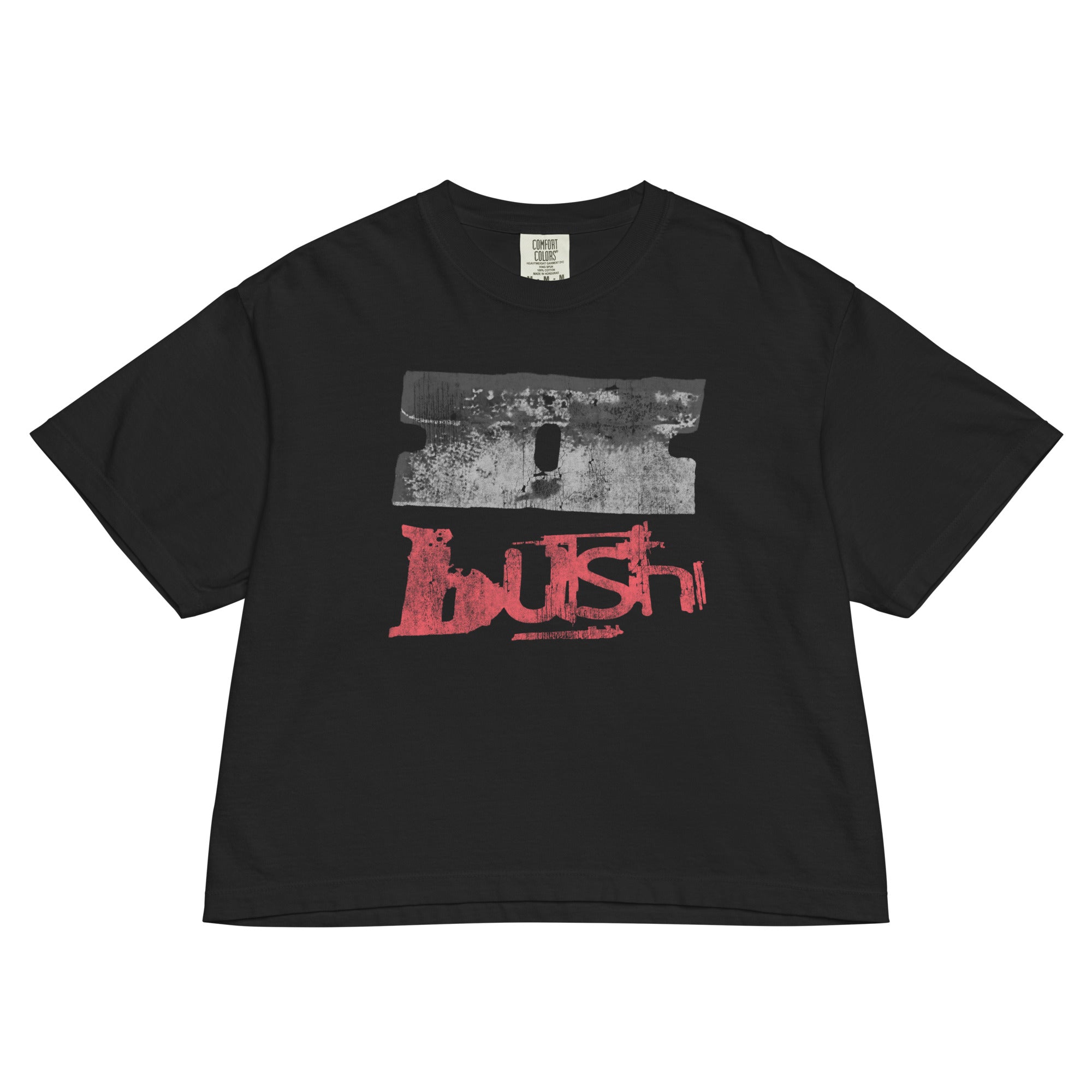 Bush Straight No Chaser Mineral Wash Womens Crop Top