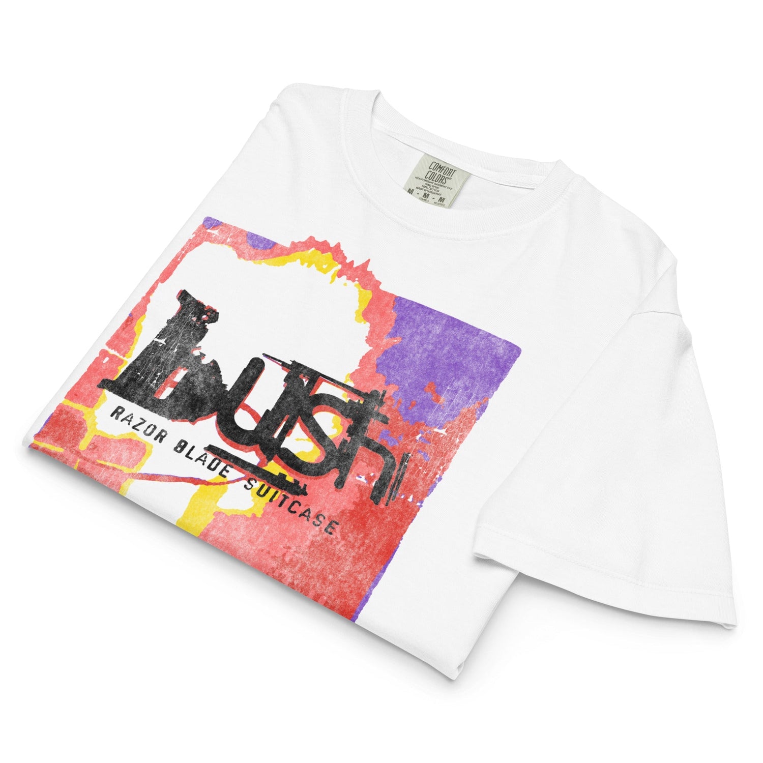 Bush Razorblade Suitcase Mineral Wash Womens Crop Top