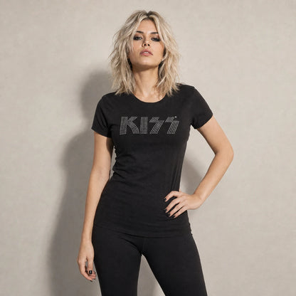 KISS Attractive T-Shirt, Logo
