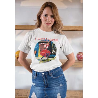 CYNDI LAUPER Eye-Catching T-Shirt, Unusual