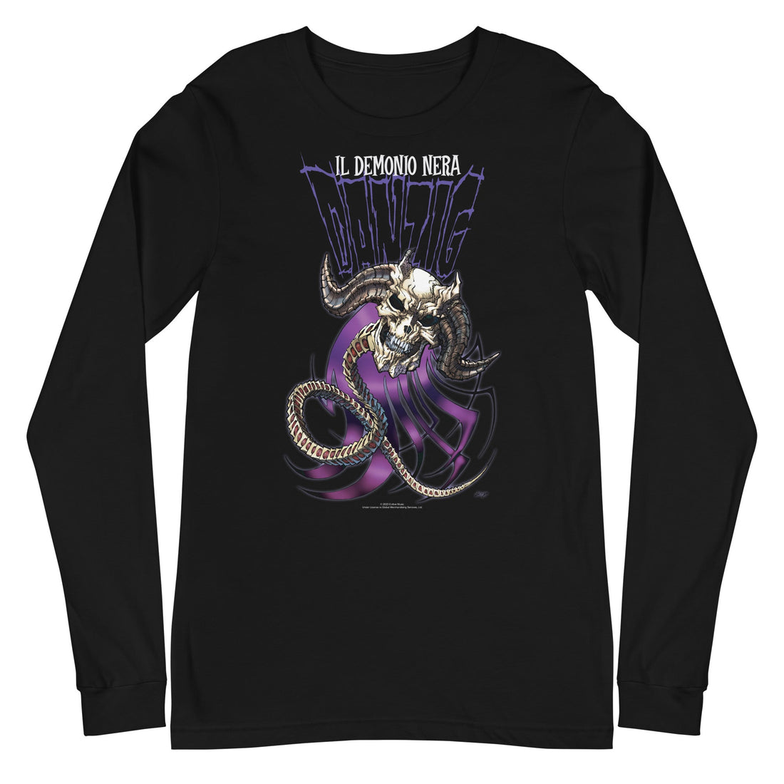 Danzig - Il Demonio Nera Long Sleeve T-Shirt