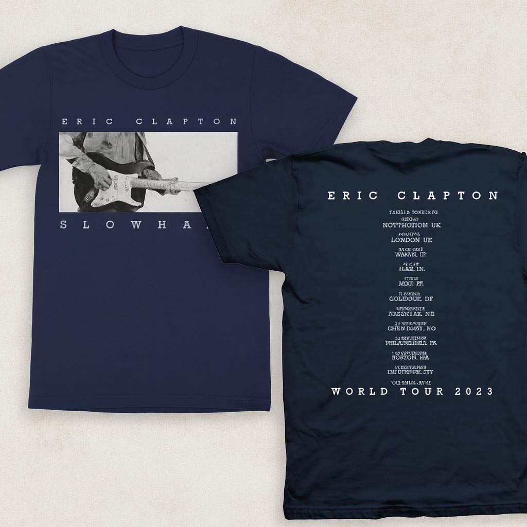 ERIC CLAPTON T-Shirt, Slowhand Tour 2025