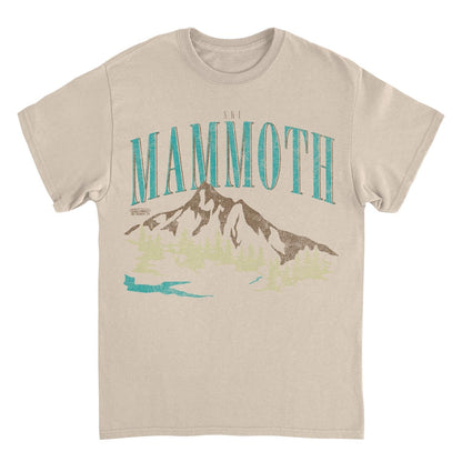 Ski Mammoth Tan T-Shirt