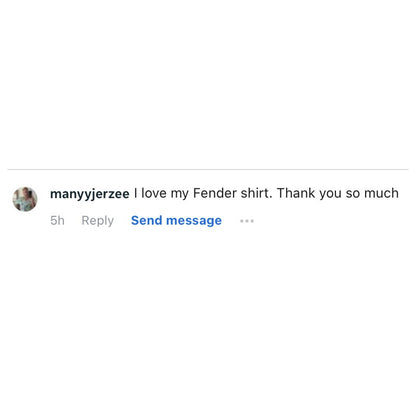 FENDER Eye-Catching T-Shirt, Telecaster 51