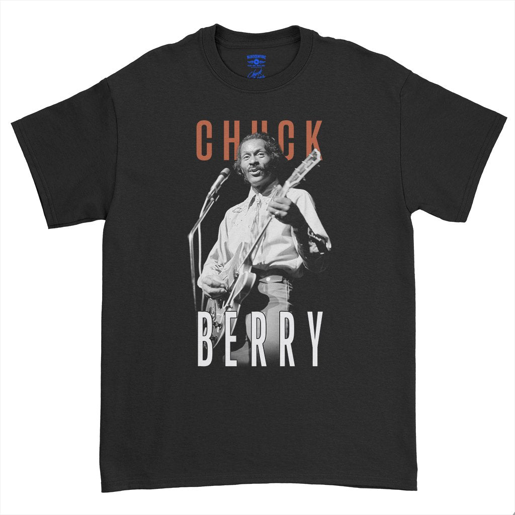 CHUCK BERRY Superb T-Shirt, Guitar