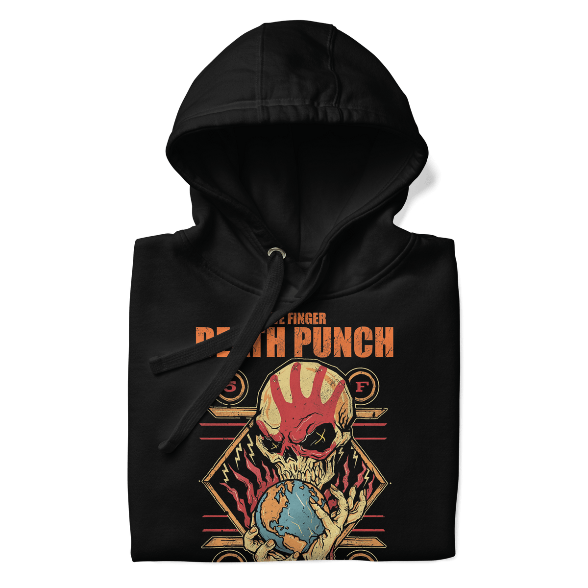 Five Finger Death Punch - Hand Skull Logo Hoodie