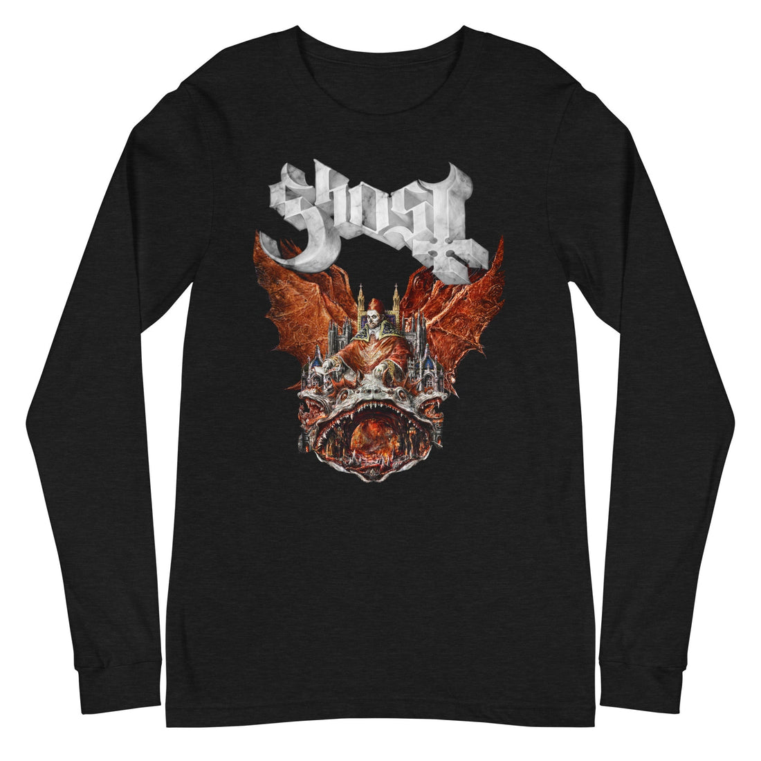 Ghost - Gilded Logo Long Sleeve T-Shirt