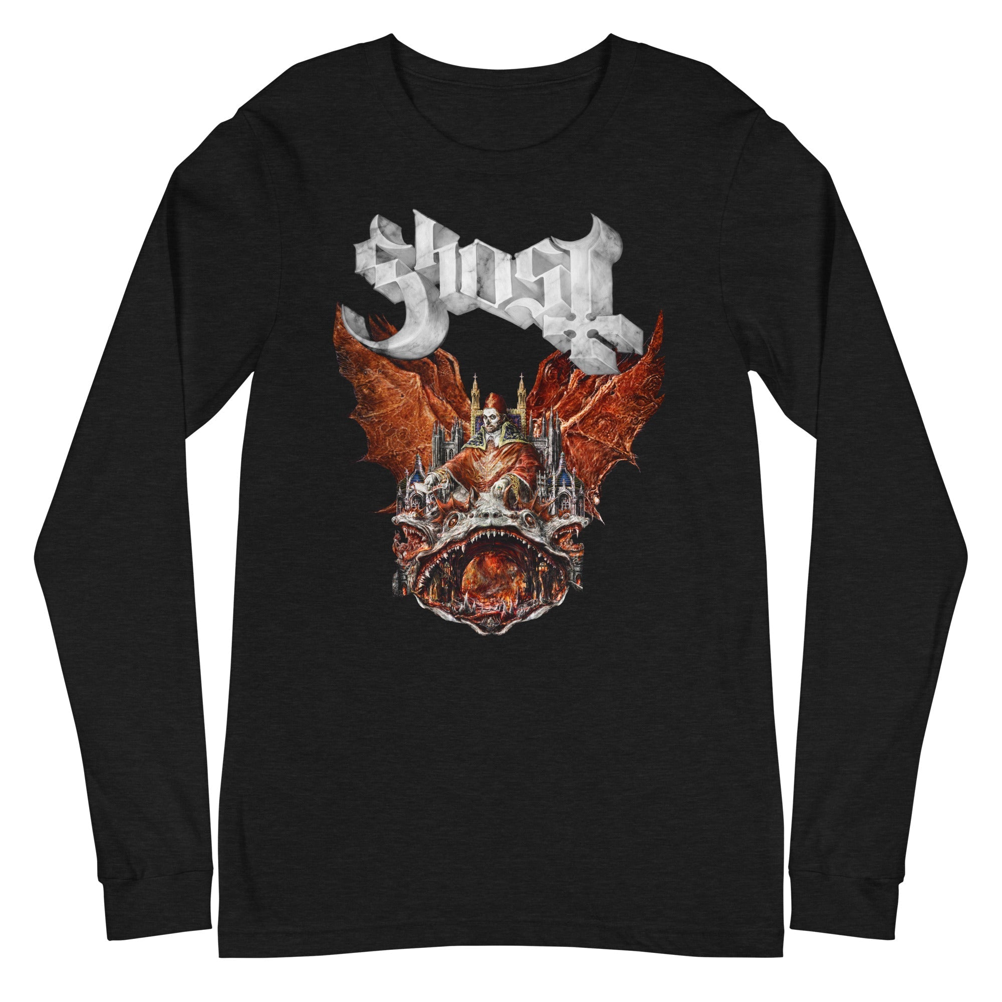 Ghost - Gilded Logo Long Sleeve T-Shirt