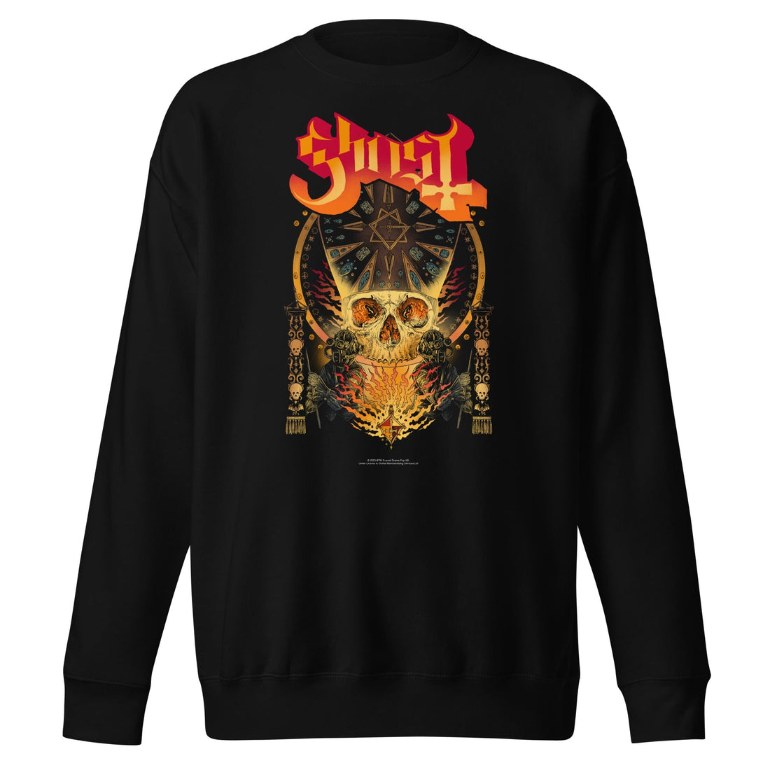 Ghost - Flaming Logo Sweatshirt