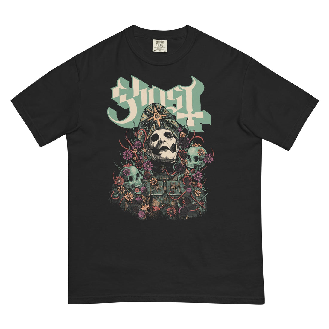 Ghost Square Hammer Mineral Wash T-Shirt