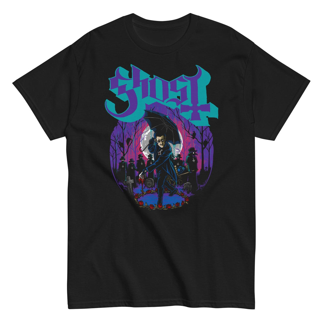 Ghost - Umbrella T-Shirt