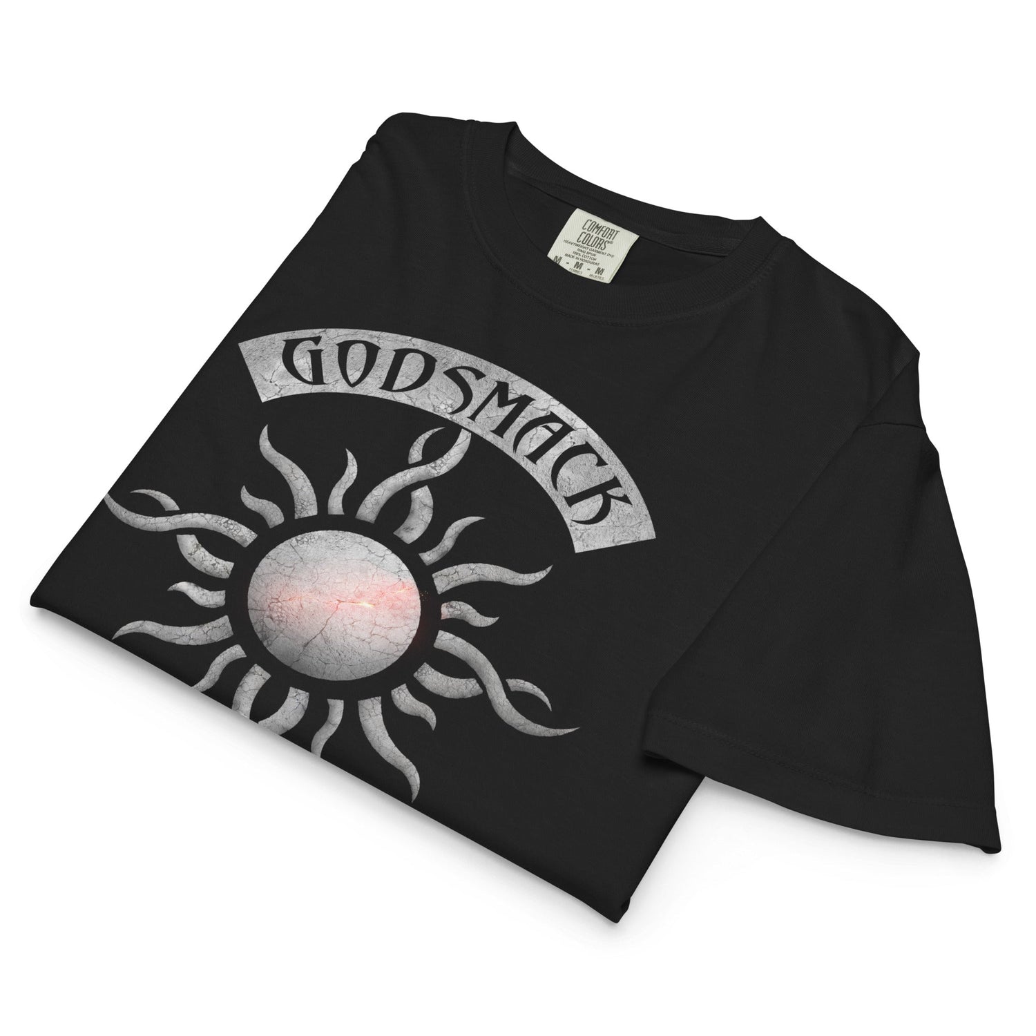 Godsmack Est 1995 Mineral Wash Womens Crop Top