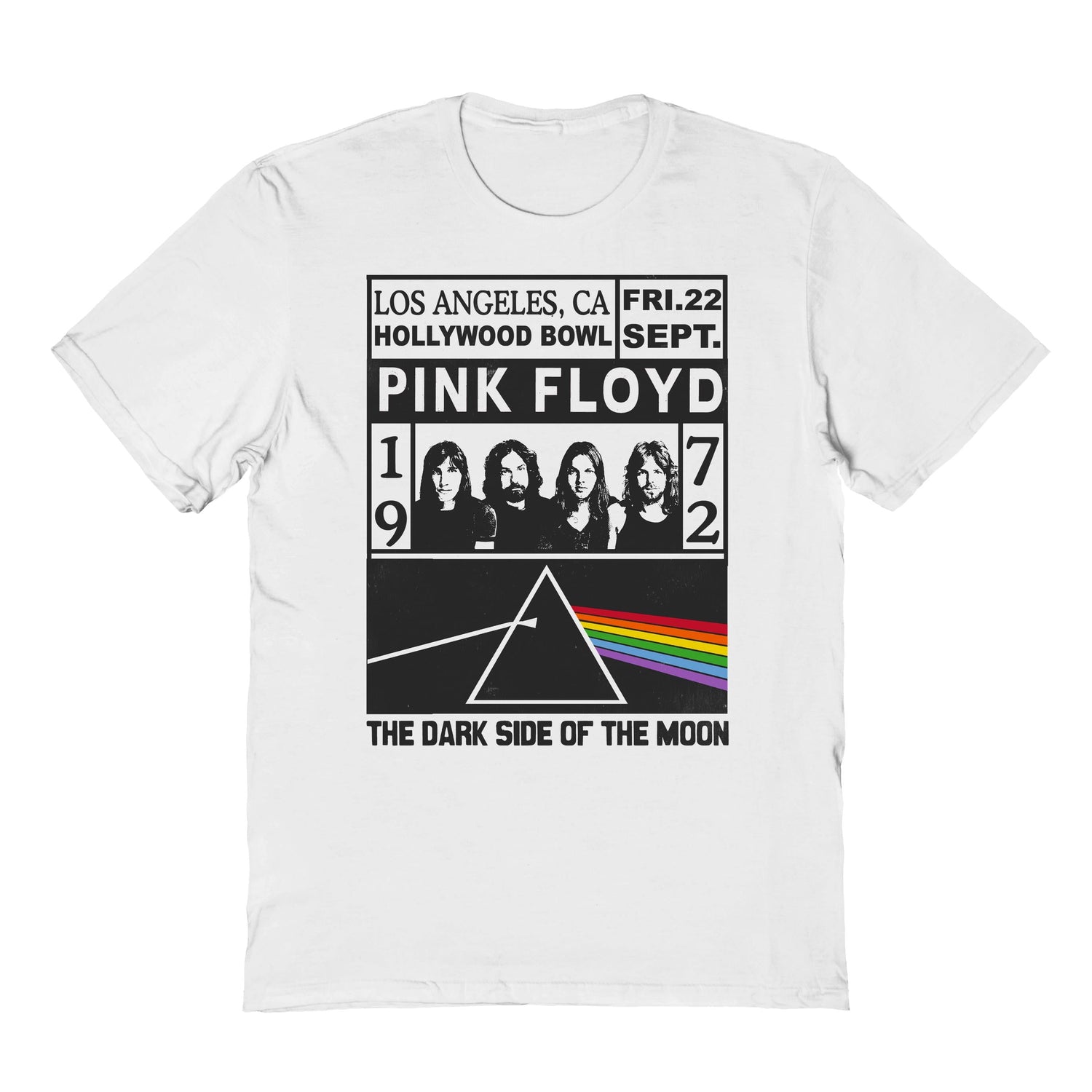 Pink Floyd 1972 Hollywood Bowl T-Shirt