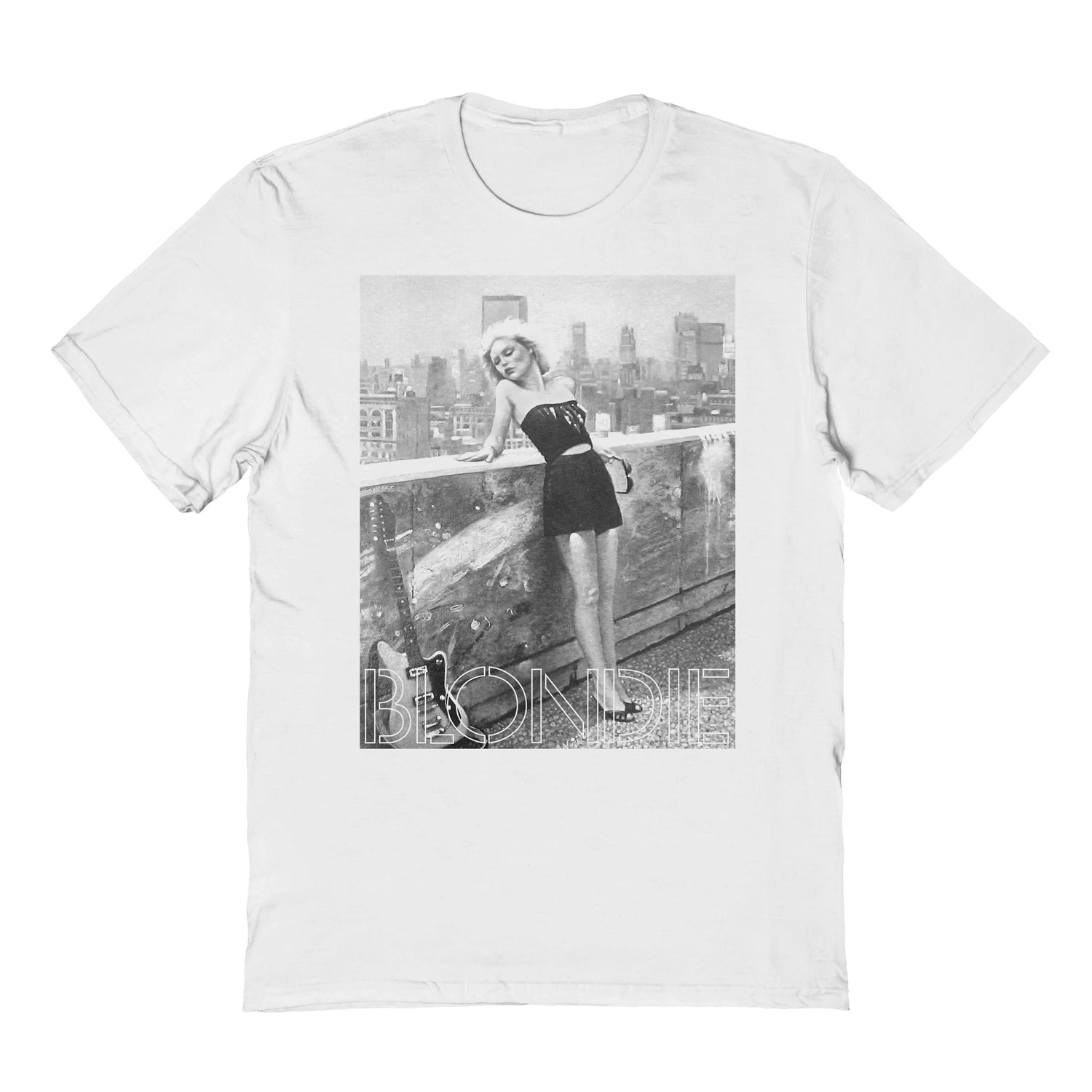 Blondie Black and White Photo T-Shirt