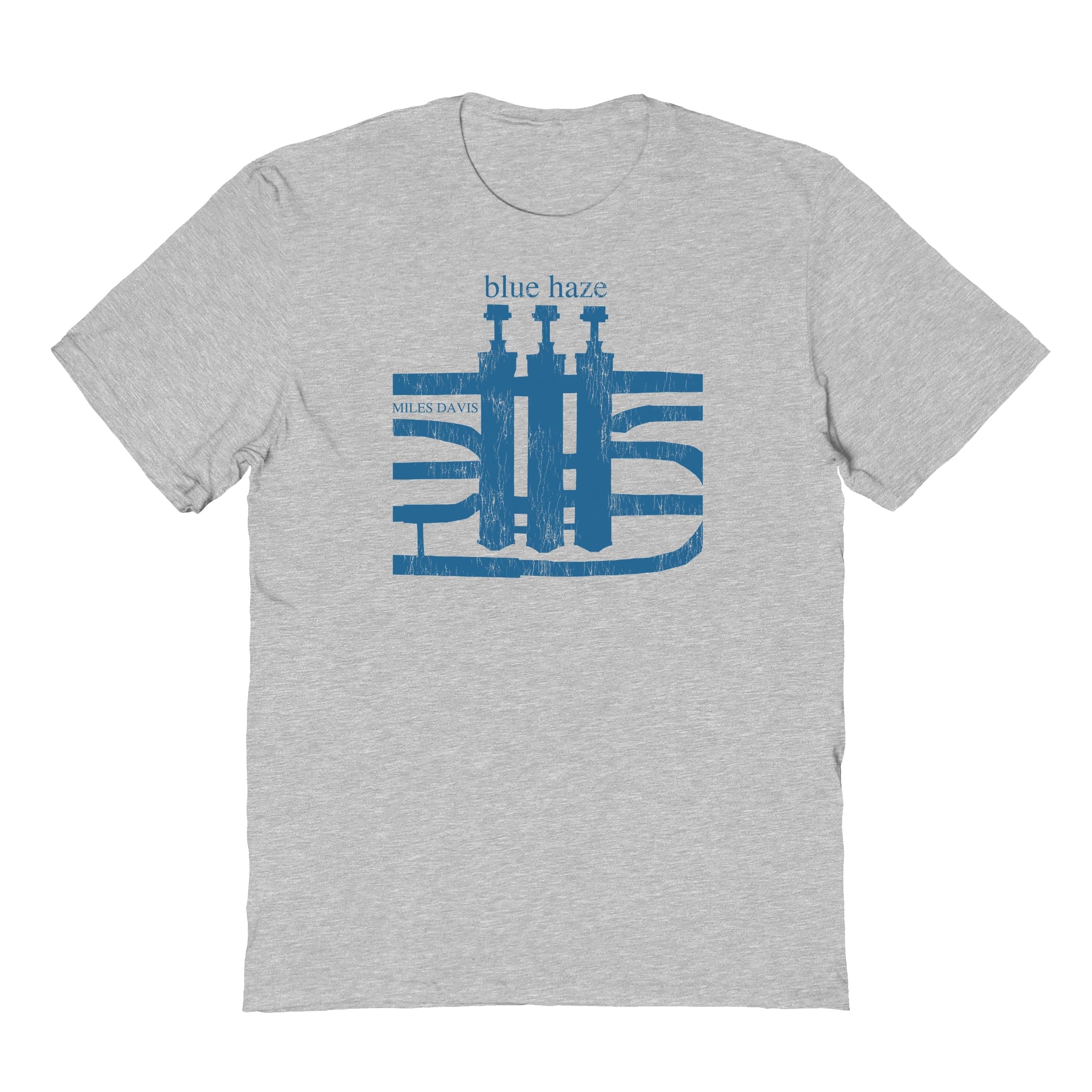 Miles Davis Blue Haze Heather Gray T-Shirt