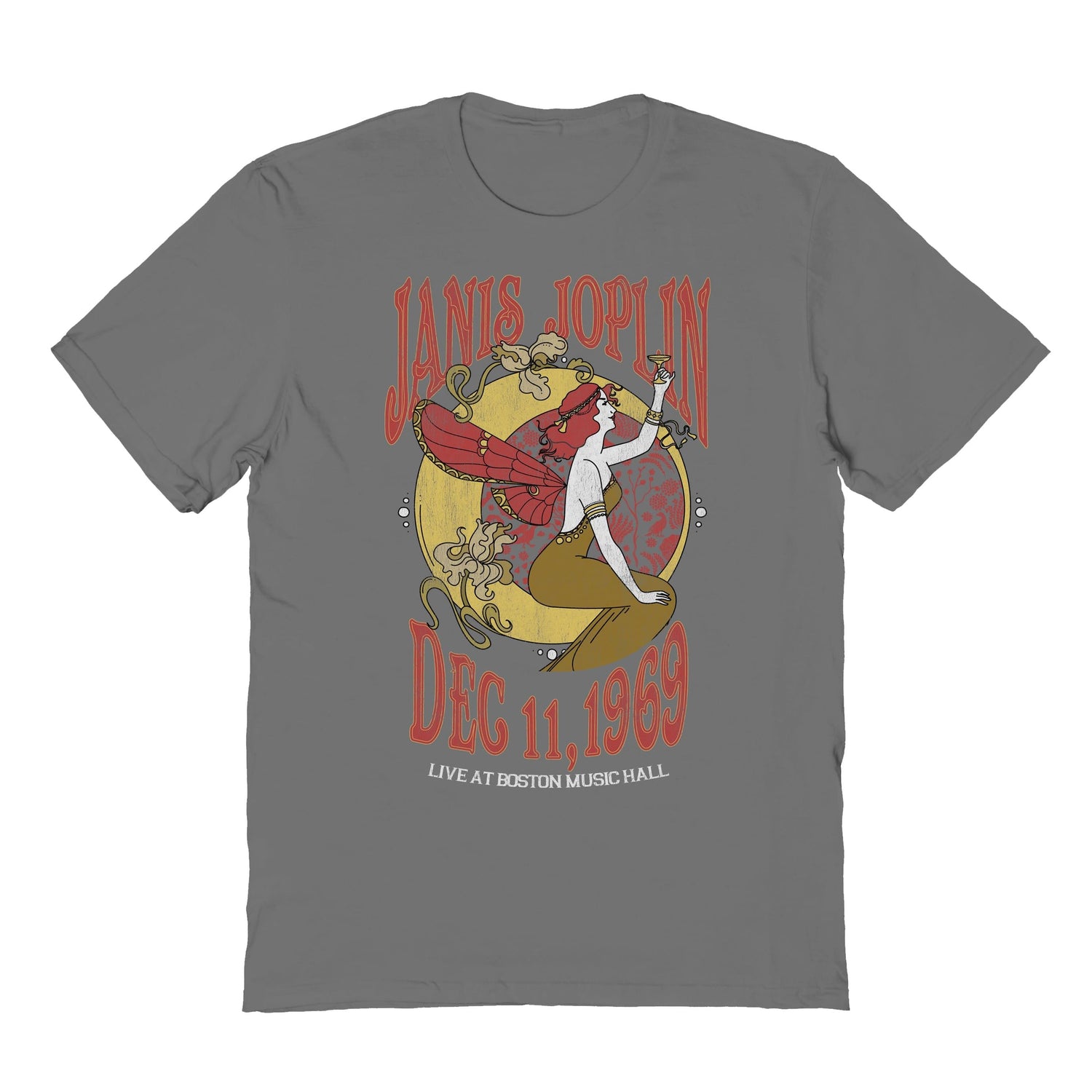 Janis Joplin Boston Music Hall T-Shirt