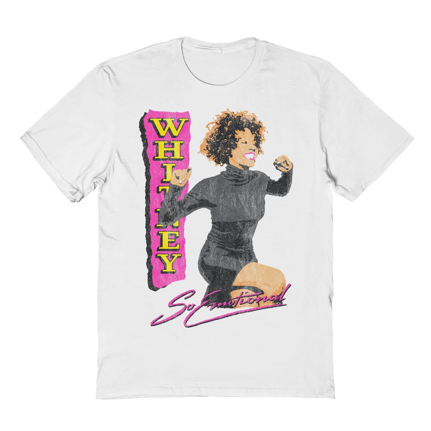 Whitney Houston Contrast Whitney T-Shirt