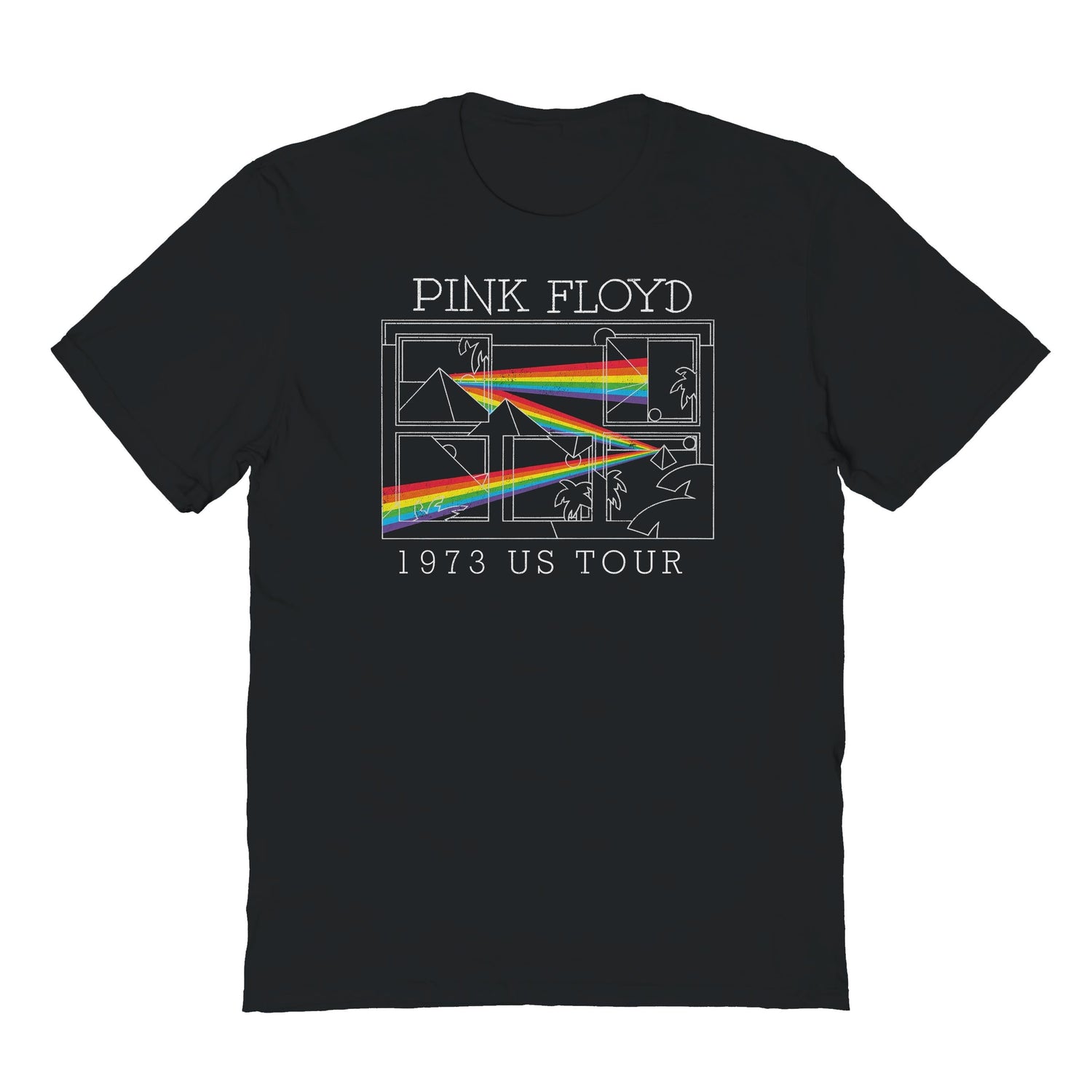 Pink Floyd Dark Side Tour 73 Maze T-Shirt