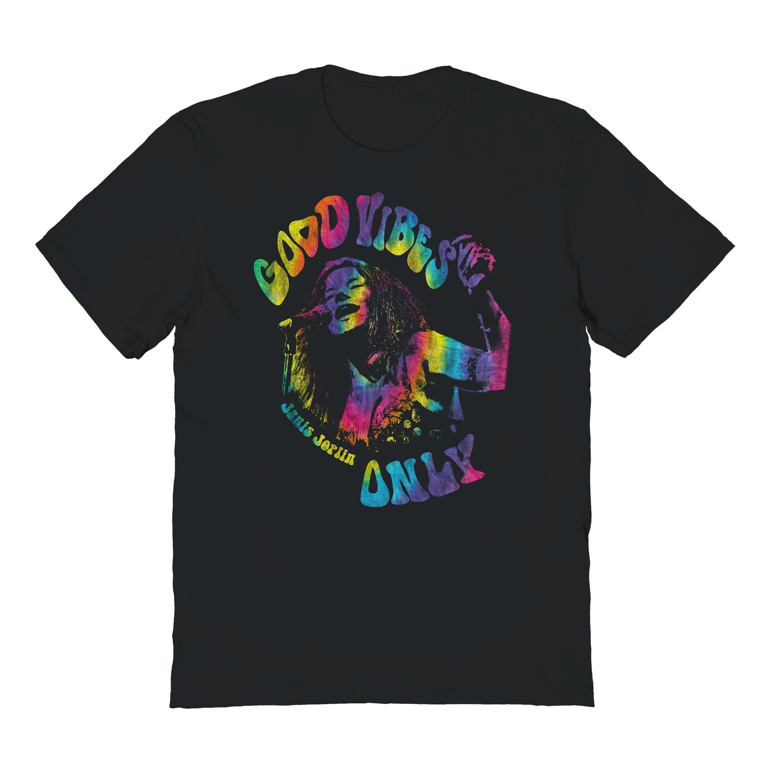 Janis Joplin Good Vibes Only T-Shirt