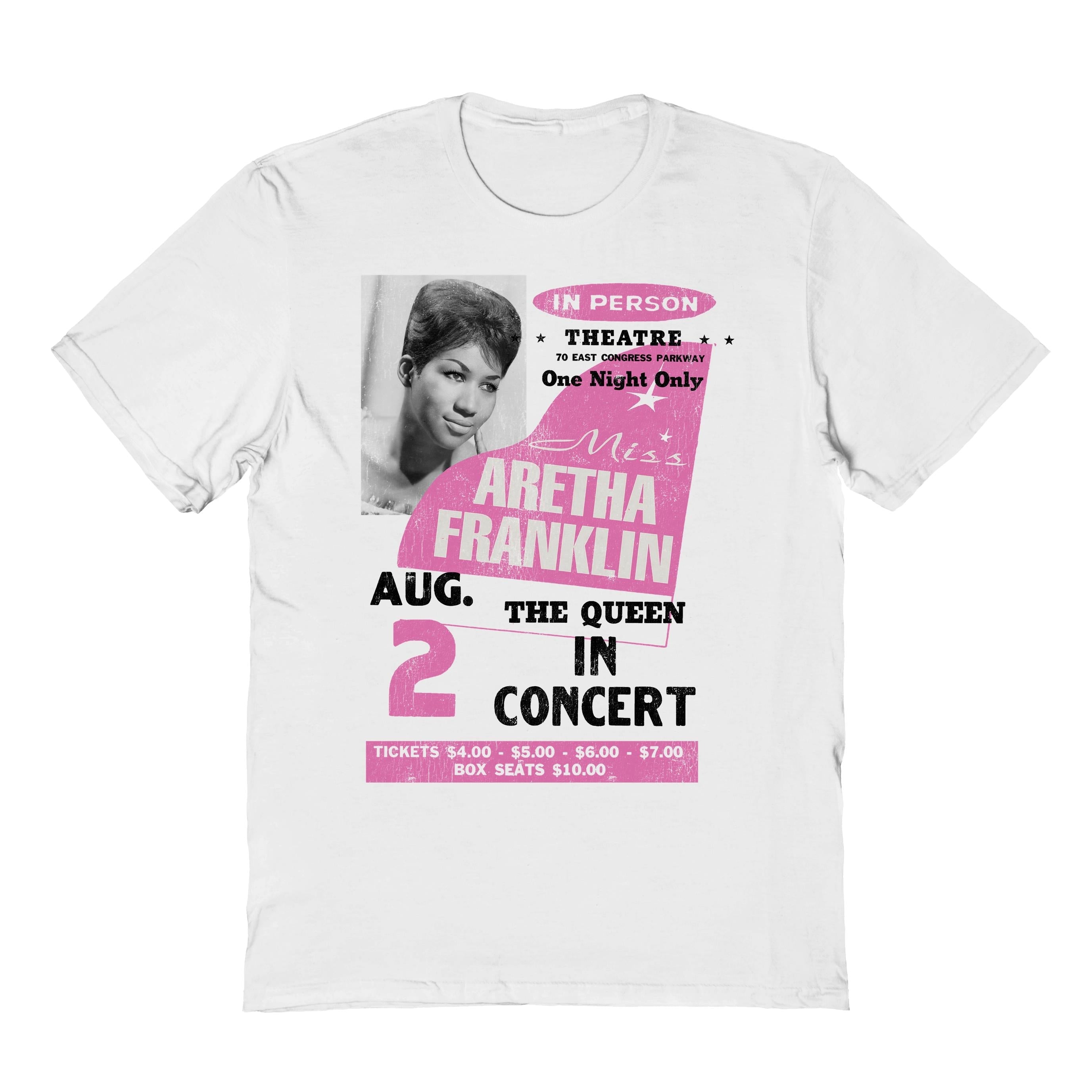 Aretha Franklin In-Concert T-Shirt