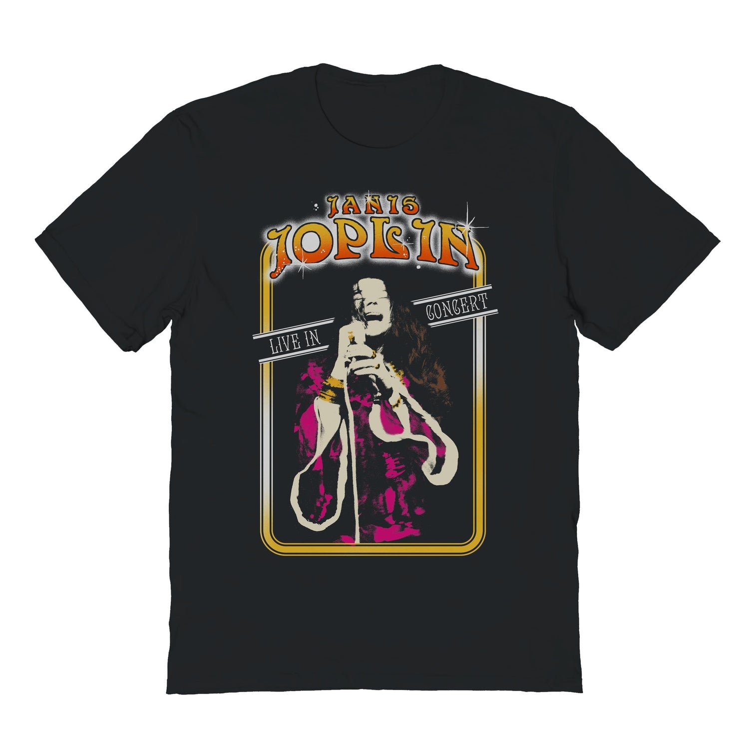 Janis Joplin Live in Concert T-Shirt