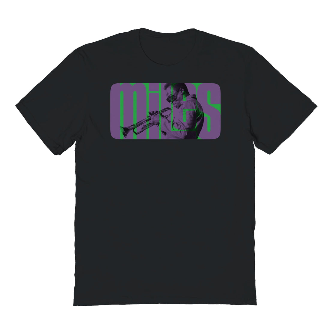 Miles Davis Miles of Cool Black-T-Shirt