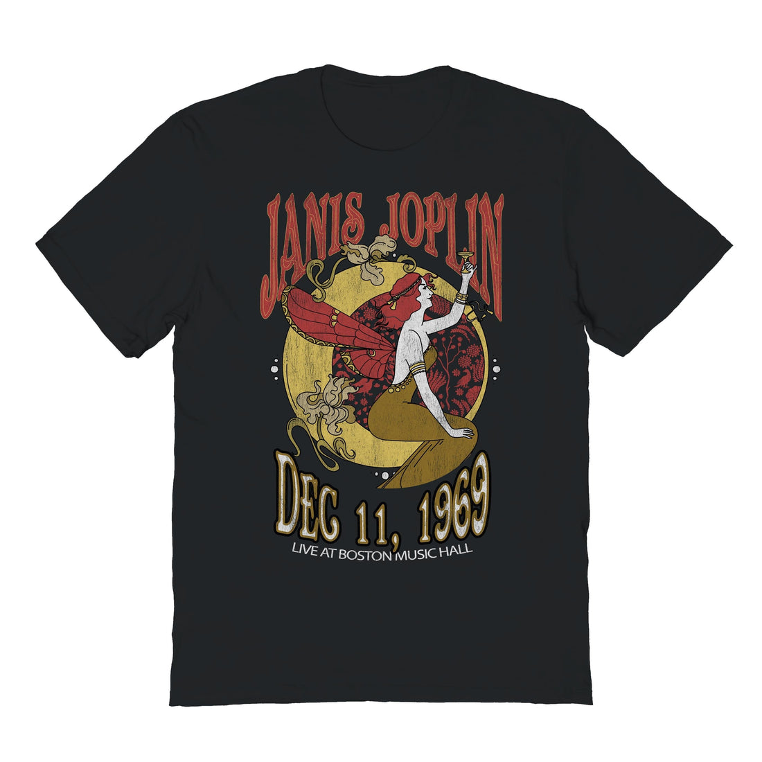 Janis Joplin Nouveau Boston Music Hall T-Shirt