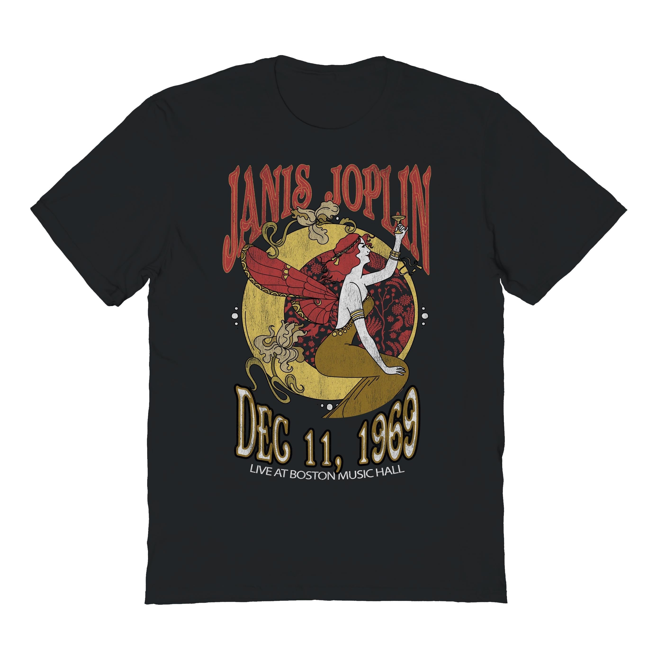 Janis Joplin Nouveau Boston Music Hall T-Shirt