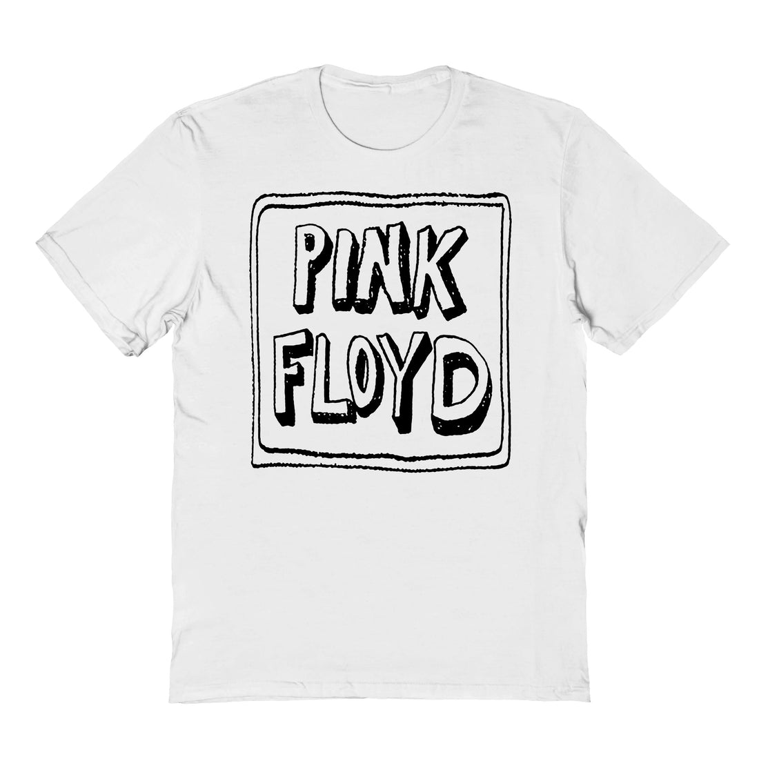 Pink Floyd Square White T-Shirt