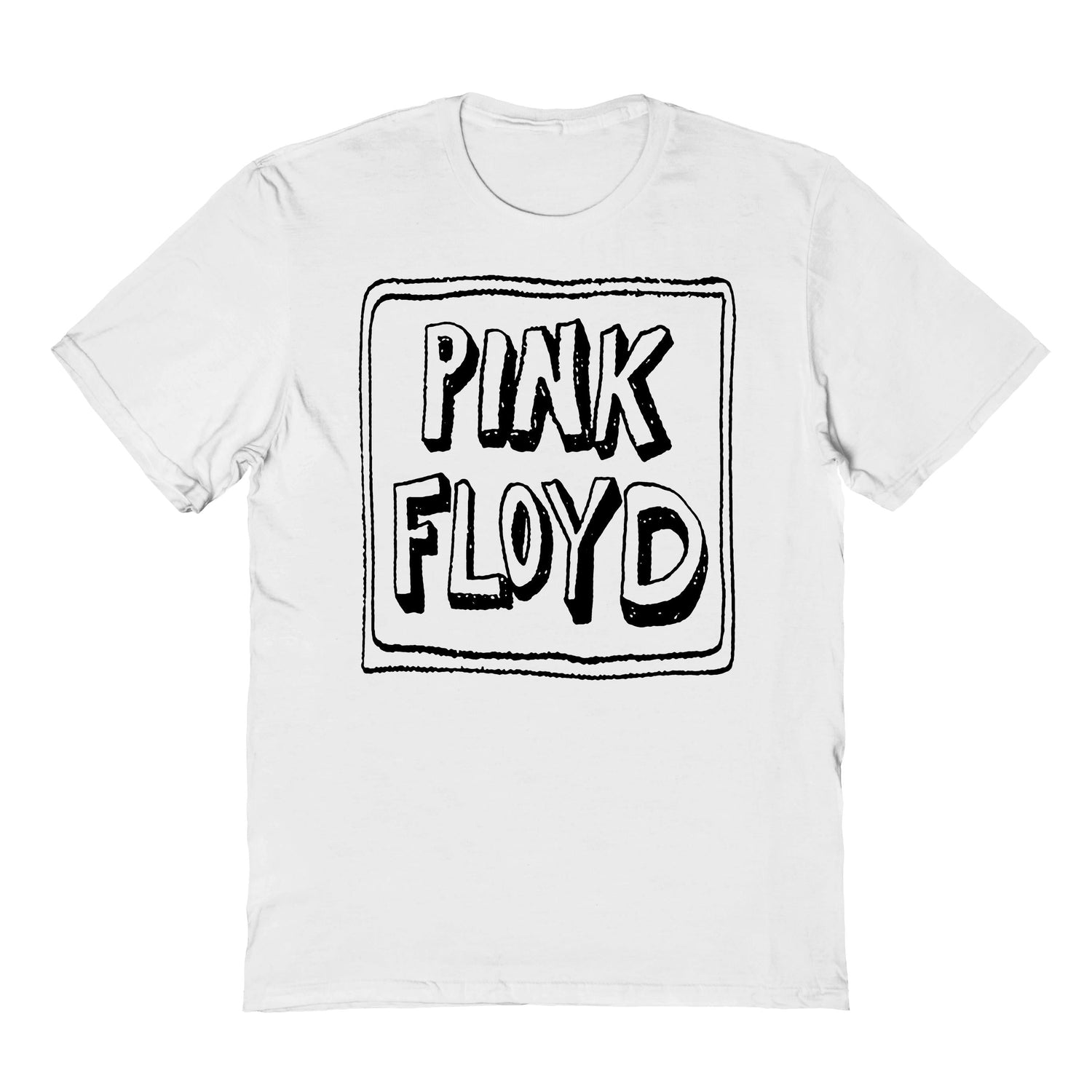 Pink Floyd Square White T-Shirt