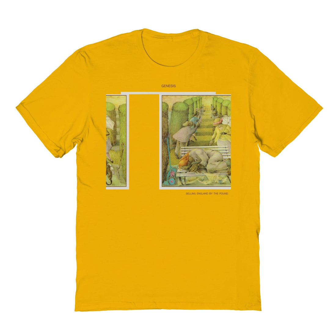 Genesis Selling England Gold T-Shirt