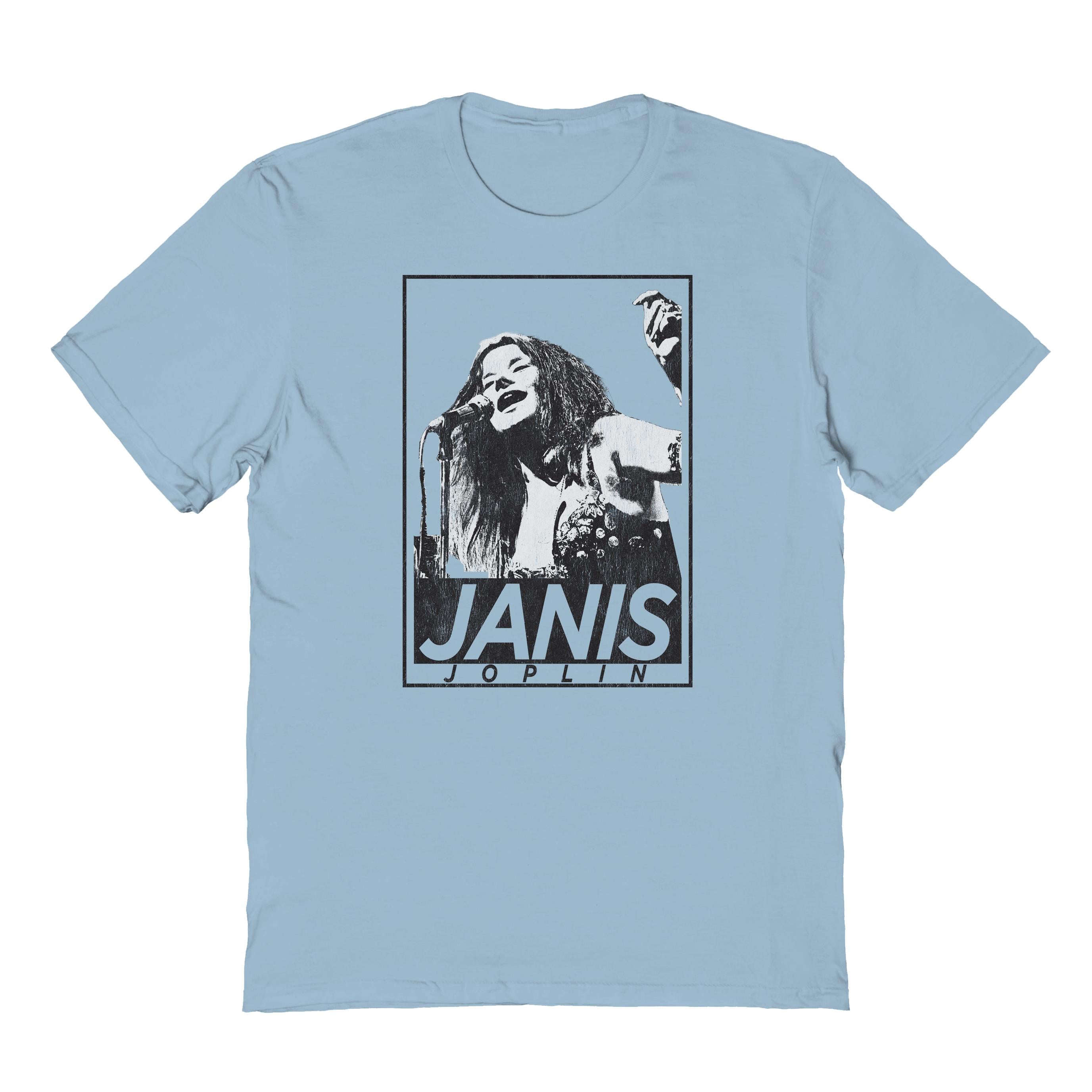 Janis Joplin Simple Singing T-Shirt