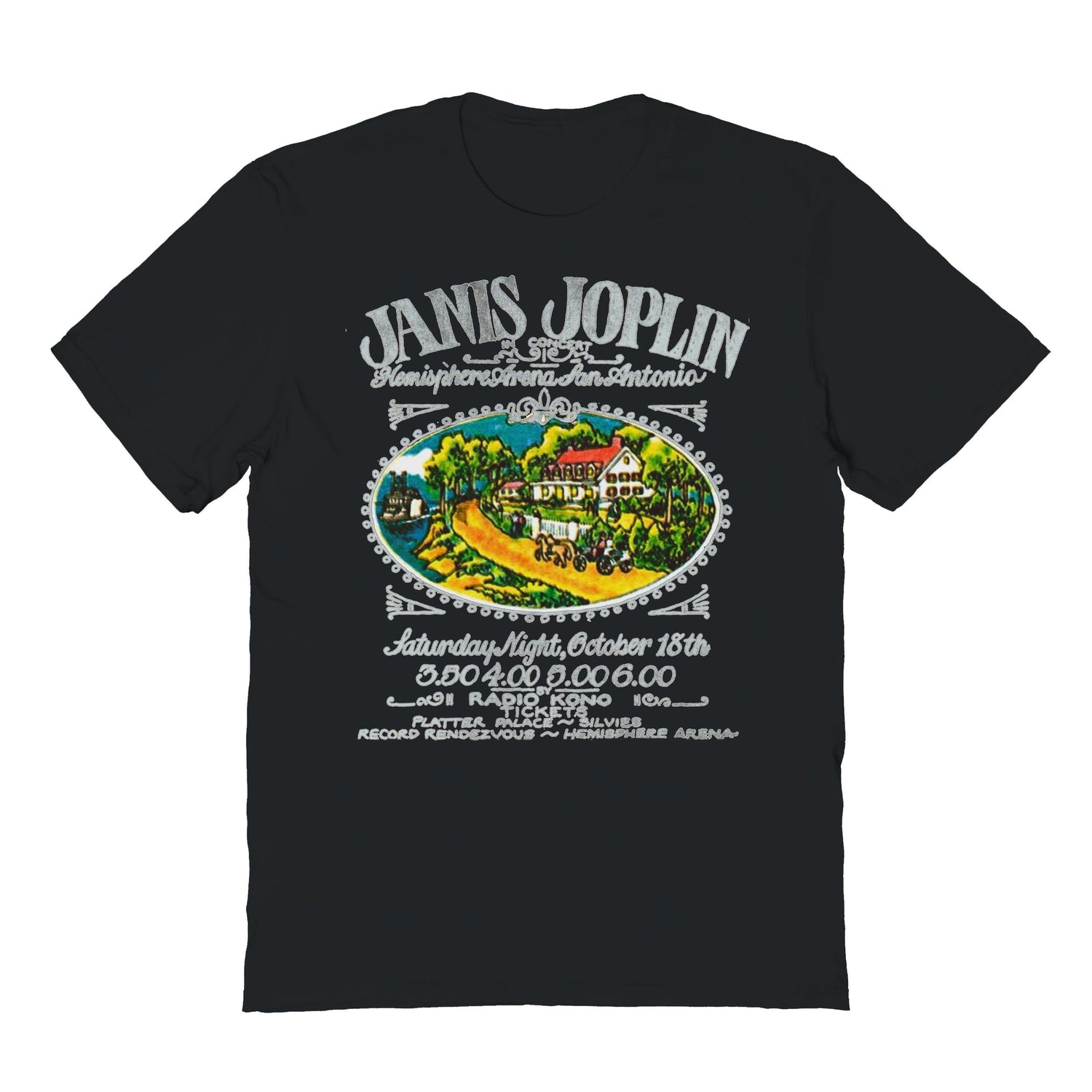 Janis Joplin Southern Joplin Dark T-Shirt