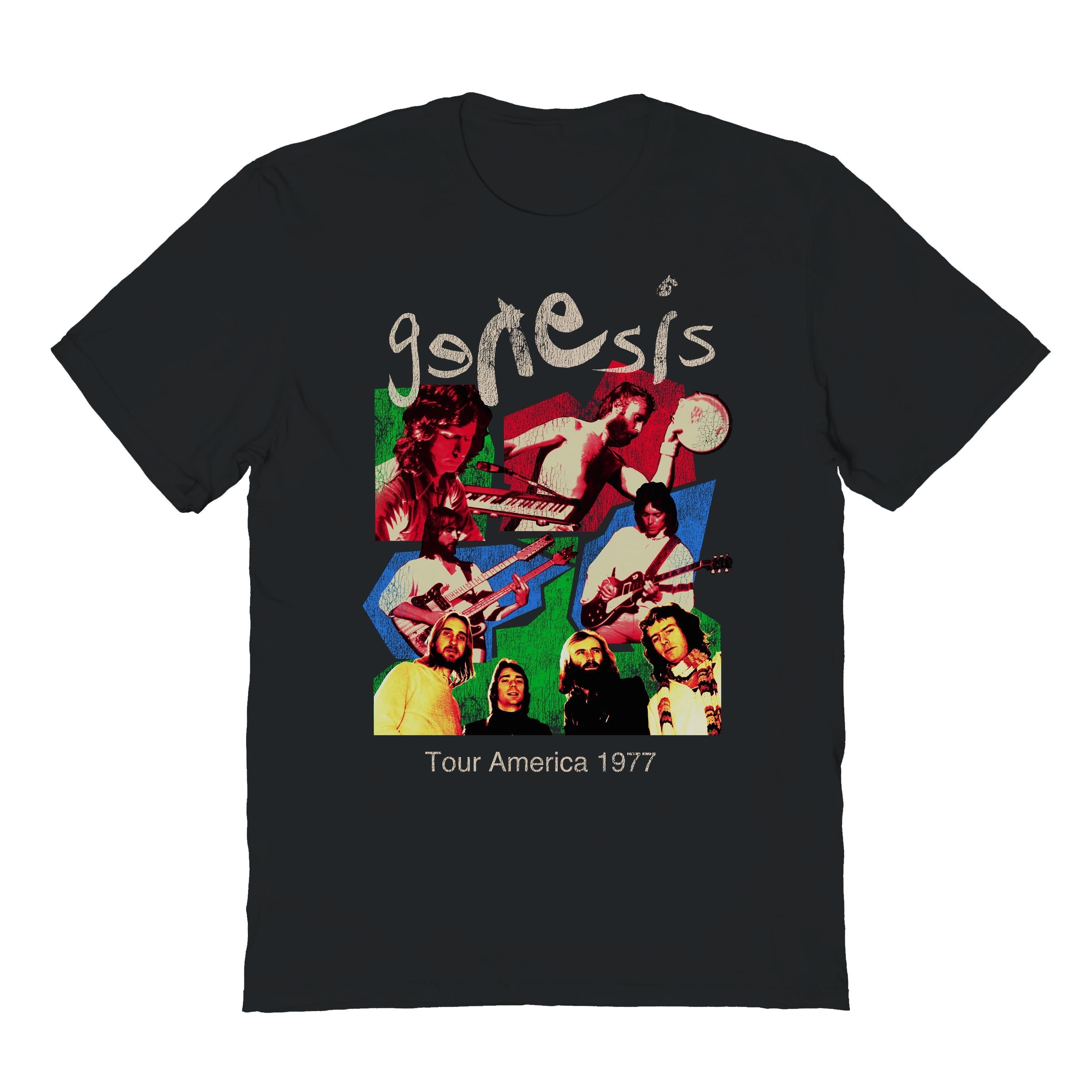 Genesis Tour 77 Black T-Shirt