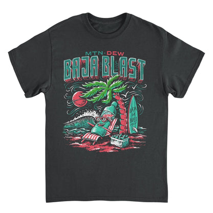 Mountain Dew Baja Blast Chillin Black T-Shirt