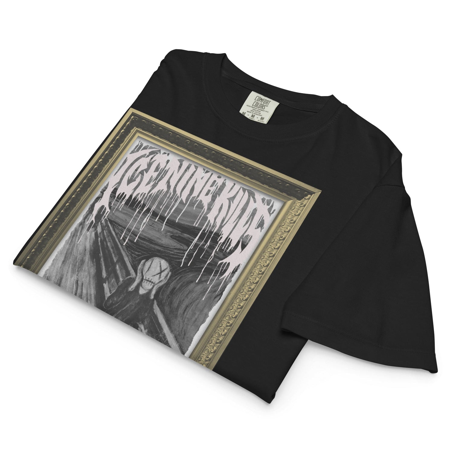 Ice Nine Kills Frame Mineral Wash Womens Crop Top