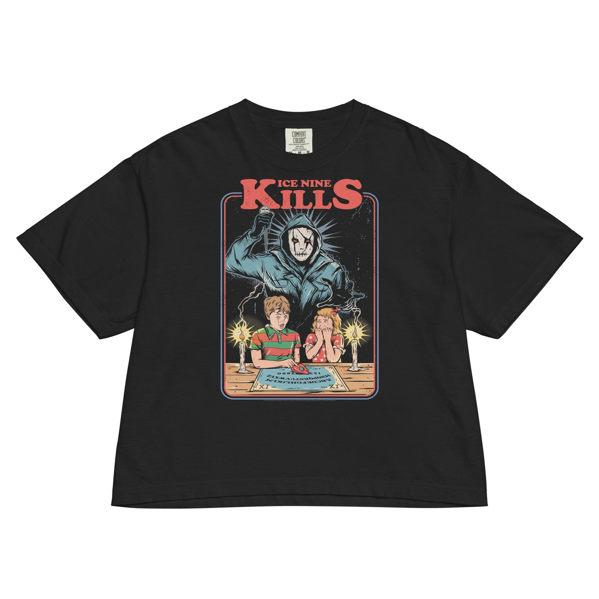 Ice Nine Kills Ouija Mineral Wash Womens Crop Top