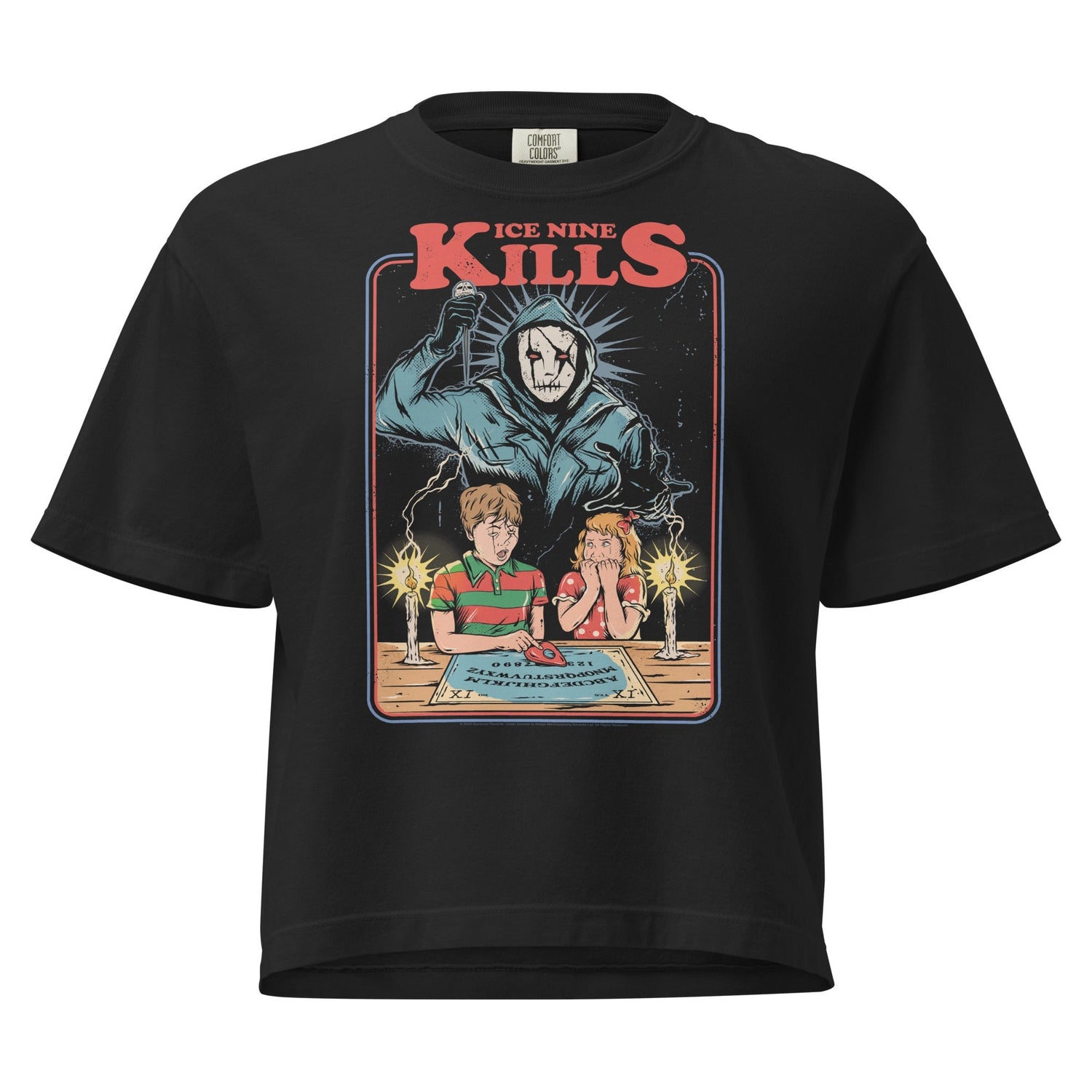 Ice Nine Kills Ouija Mineral Wash Womens Crop Top