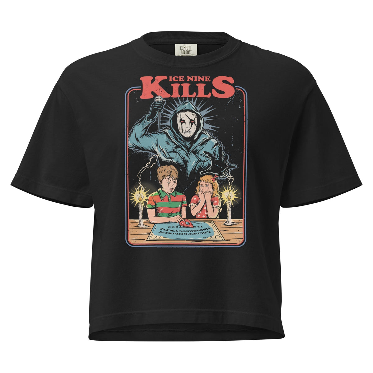 Ice Nine Kills Ouija Mineral Wash Womens Crop Top